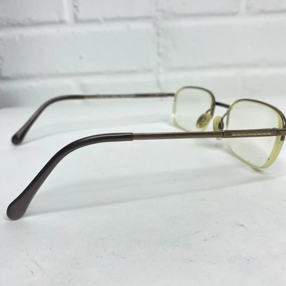 Charmant Pure Titanium EU7727 VO Brown Eyeglasses‎ Frame 53-21-140mm H2033